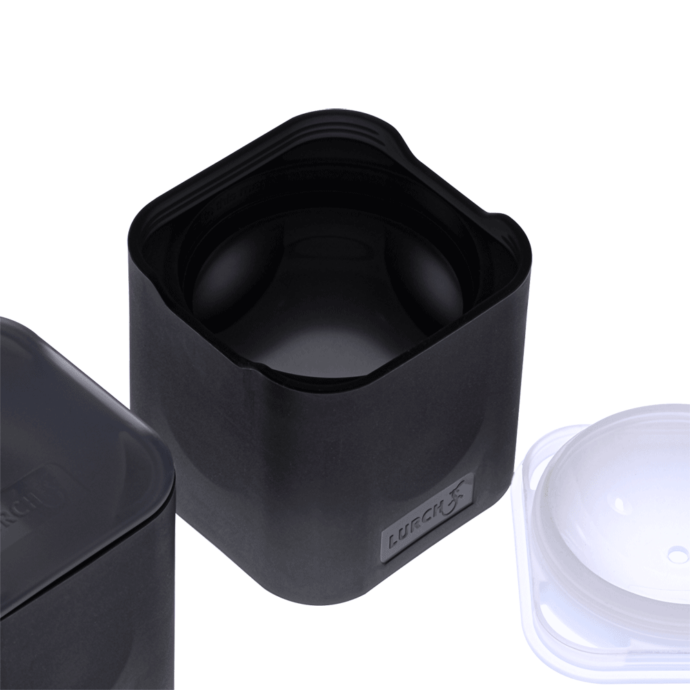 Lurch ICE FORMER bold Ø6 2er sæt Sort m/låg